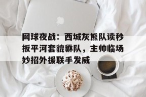 九游游戏盒-包含网球夜战：西城灰熊队读秒扳平河套貔貅队，主帅临场妙招外援联手发威的词条